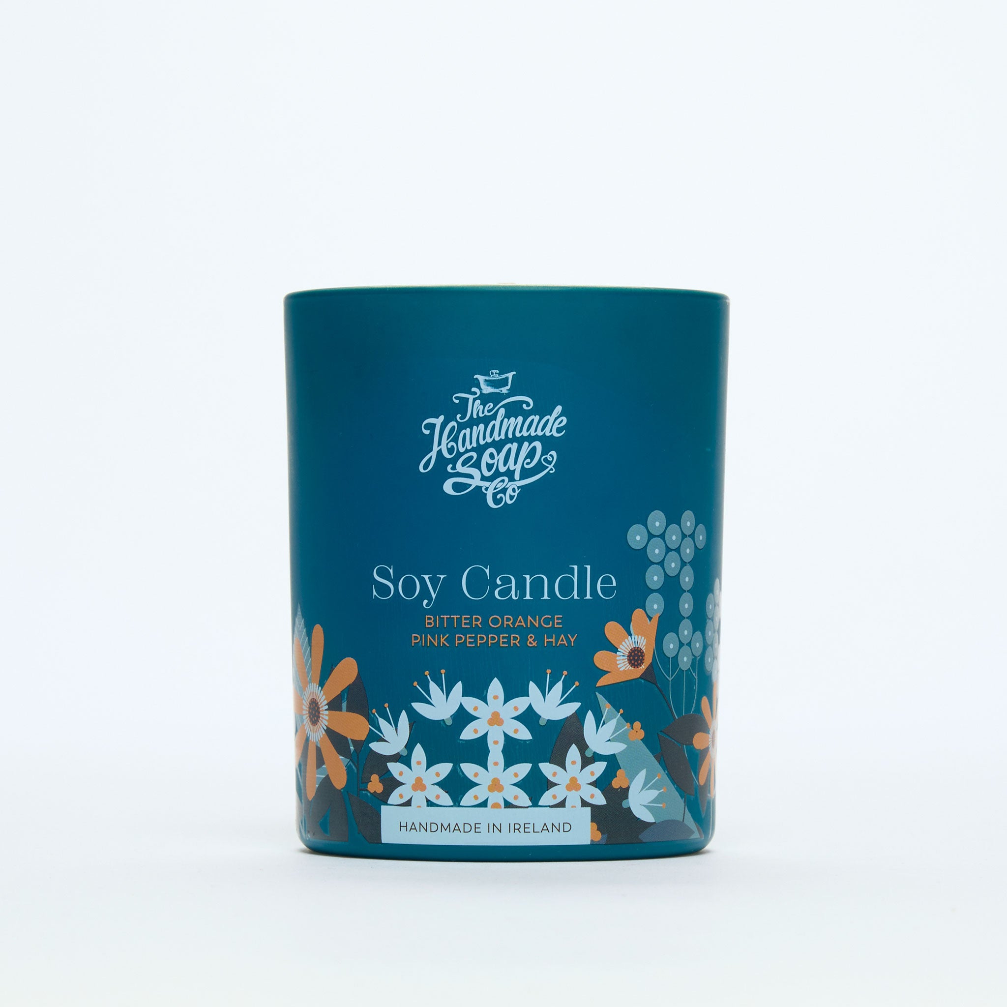 Scented Soy Candle - Bitter Orange, Pink Pepper & Hay | 210g