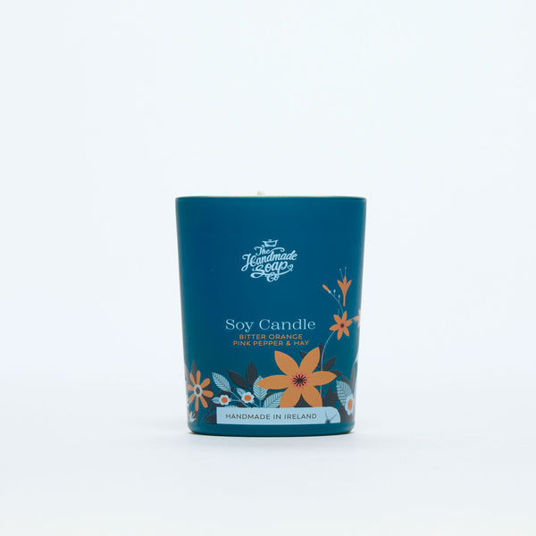 Scented Soy Candle - Bitter Orange, Pink Pepper & Hay | 70g