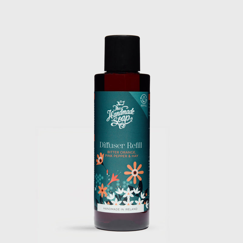 Reed Diffuser Refill Oil - Bitter Orange, Pink Pepper & Hay | 150ml