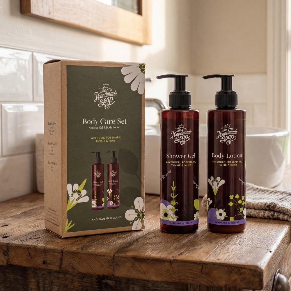 Body Care Set - Lavender, Rosemary, Thyme, & Mint | 250ml x 2