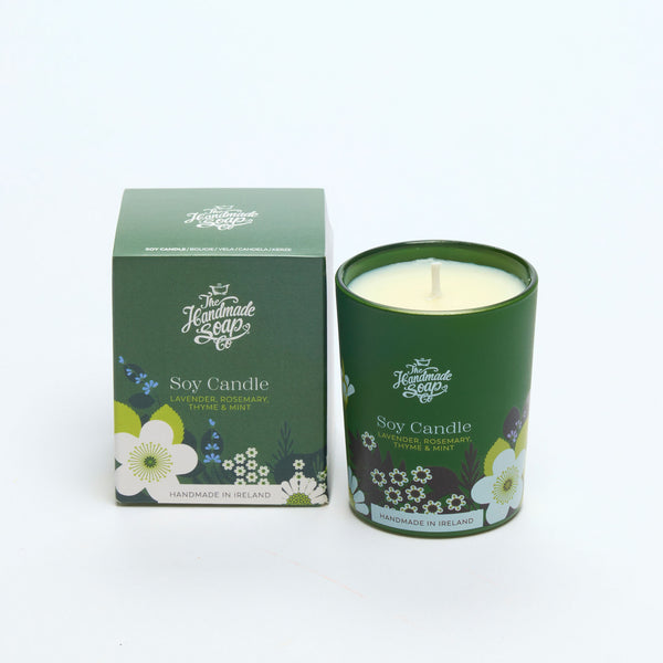 Scented Soy Candle - Lavender, Rosemary, Thyme & Mint | 70g