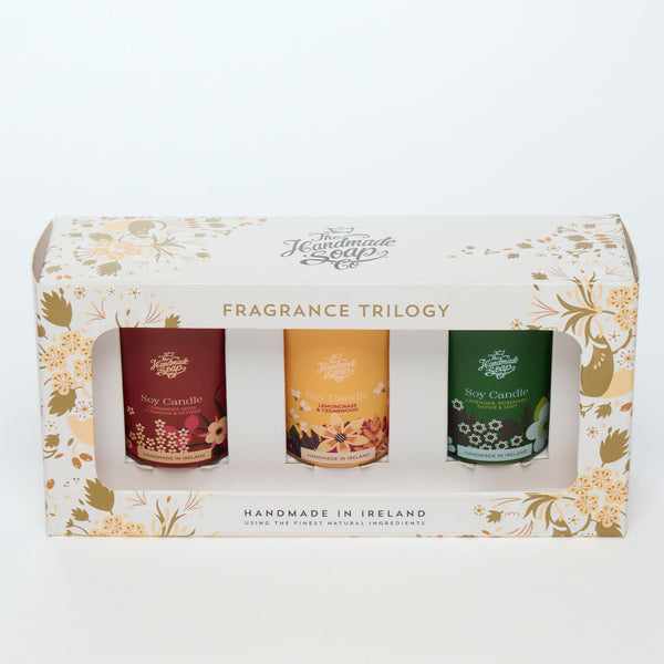 Scented Candle Gift Set | 3 x 70g Fragrance Trilogy