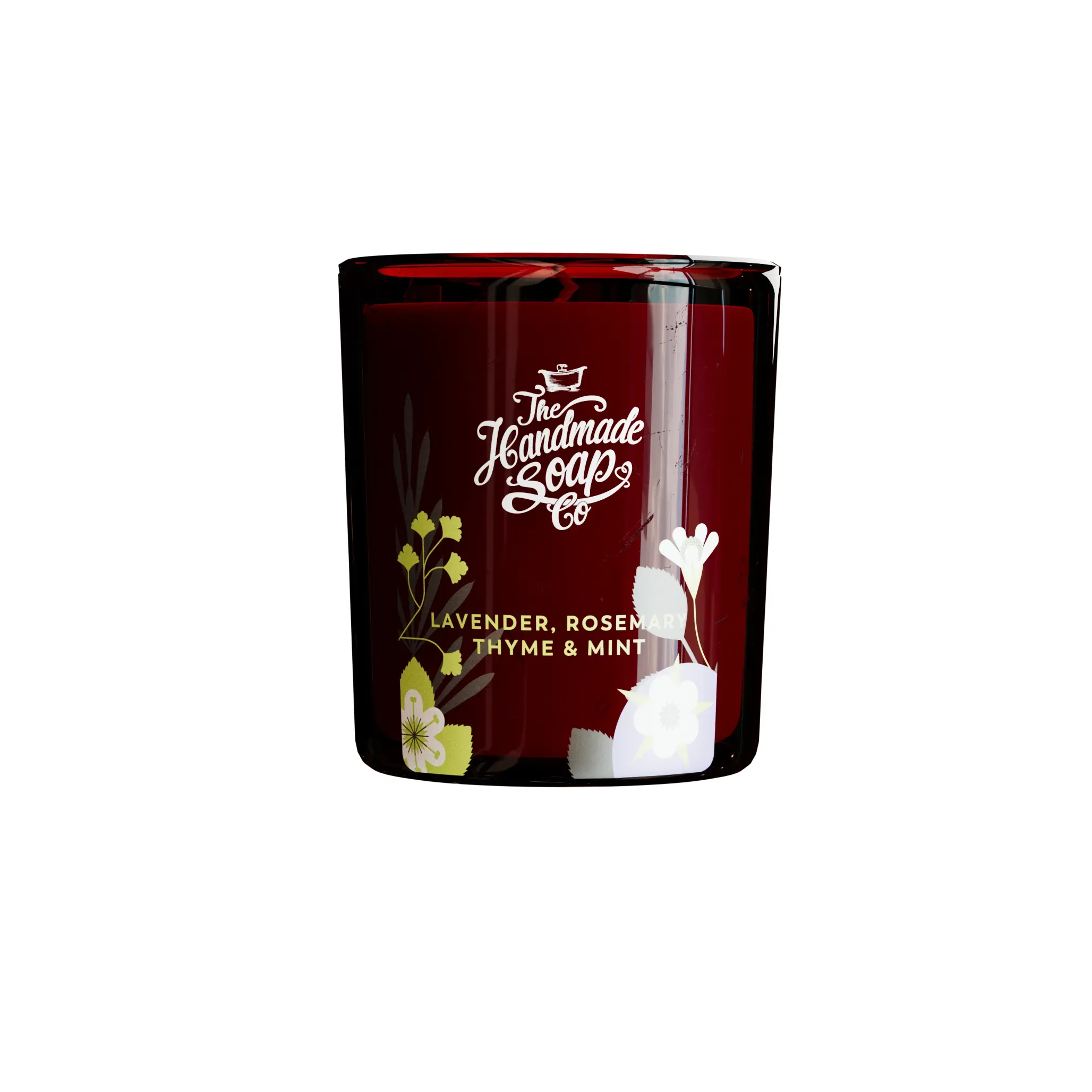 Scented Soy Candle - Lavender, Rosemary, Thyme & Mint | 70g