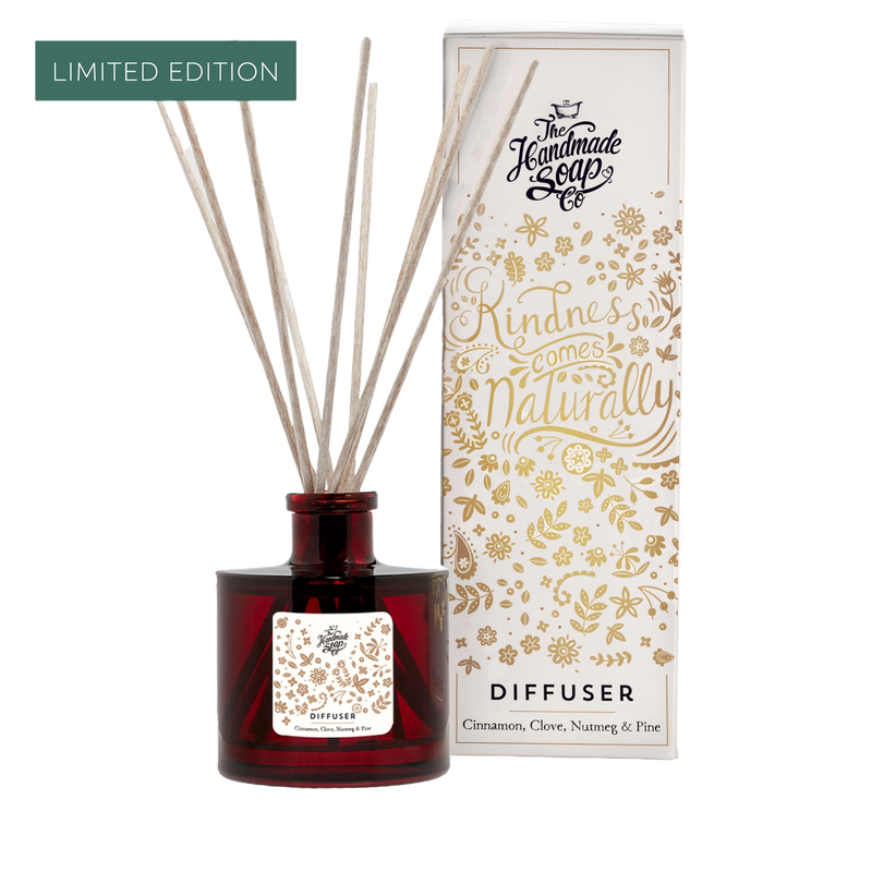 Limited Edition Reed Diffuser - Cinnamon, Clove, Nutmeg & Pine | 180ml